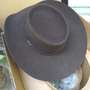 Men's Stetson Falcon Buffalo Fur Hat - Size 7